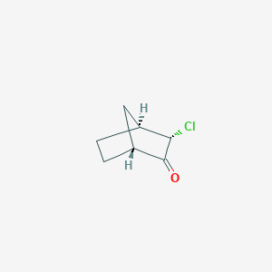 molecular formula C7H9ClO B8073797 (1R,3S,4S)-3-chlorobicyclo[2.2.1]heptan-2-one 