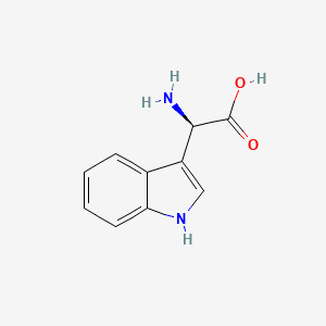 molecular formula C10H10N2O2 B8073909 (r)-2-(1h-Indol-3-yl)glycine 