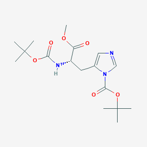 N(|A), N-(im)-Di-Boc-L-histidine methyl ester