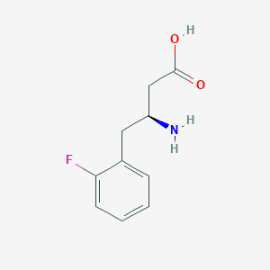 (3S)-3-amino-4-(2-fluorophenyl)butanoic acid