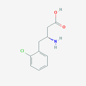 (R)-3-amino-4-(2-chlorophenyl)butanoic acid