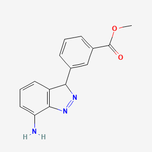 methyl 3-(7-amino-3H-indazol-3-yl)benzoate