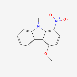 4-Methoxy-9-methyl-1-nitrocarbazole
