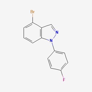 4-Bromo-1-(4-fluorophenyl)-1H-indazole