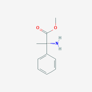 molecular formula C10H13NO2 B8074430 (+)-2-Phenyl-D-alanine methyl ester 