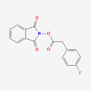 1,3-Dioxoisoindolin-2-yl 2-(4-fluorophenyl)acetate