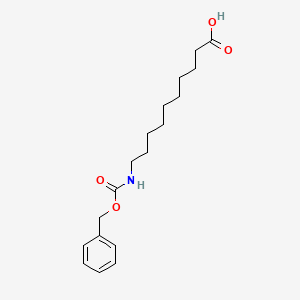 molecular formula C18H27NO4 B8074711 10-(Cbz-amino)decanoic acid 