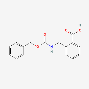 molecular formula C16H15NO4 B8074713 [2-(Cbz-amino)methyl]-benzoic acid 