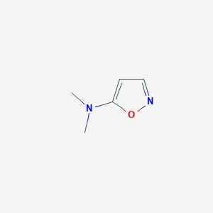 molecular formula C5H8N2O B8074806 N,N-dimethyl-1,2-oxazol-5-amine 
