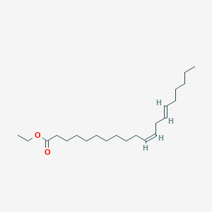 molecular formula C22H40O2 B8074849 11,14-Eicosadienoicacid, ethyl ester, (11Z,14Z)- 