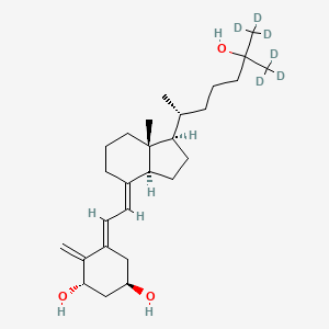 molecular formula C27H44O3 B8074931 Calcitriol impurities A-d6 