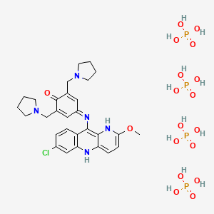 molecular formula C29H44ClN5O18P4 B8074943 CID 5488630 