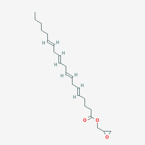 molecular formula C23H36O3 B8074962 oxiran-2-ylmethyl (5E,8E,11E,14E)-icosa-5,8,11,14-tetraenoate 