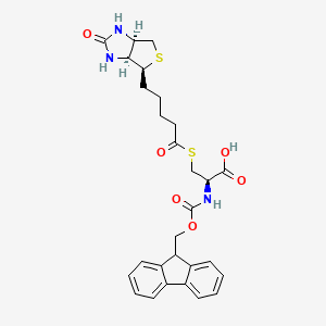 molecular formula C28H31N3O6S2 B8075107 Fmoc-Cys(Biot) 
