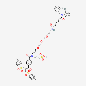 molecular formula C59H69N3O14S3 B8075178 ThioLinker-DBCO 