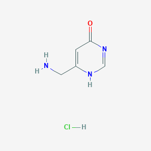 molecular formula C5H8ClN3O B8075204 CID 132987959 