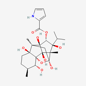 molecular formula C25H35NO9 B8075234 Ryania 