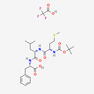 molecular formula C27H40F3N3O8S B8075239 Boc-MLF (TFA) 