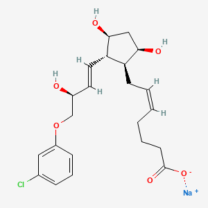 molecular formula C22H28ClNaO6 B8075262 Estrumate (TN) 
