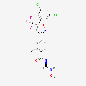 molecular formula C20H16Cl2F3N3O3 B8075269 CID 44629272 