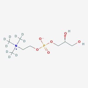 molecular formula C8H20NO6P B8075449 sn-甘油-3-磷酸胆碱-d9 