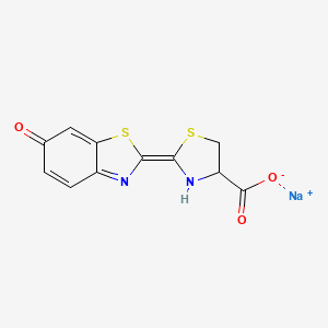 molecular formula C11H7N2NaO3S2 B8075529 CID 71299733 