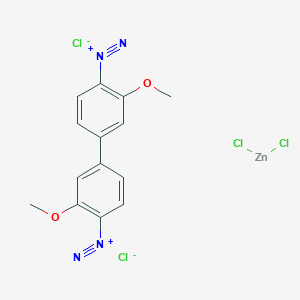 3,3'-Dimethoxybiphenyl-4,4'-di(diazonium) zinc chloride