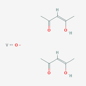 molecular formula C10H16O5V B8075622 (Z)-4-hydroxypent-3-en-2-one;oxygen(2-);vanadium(2+) 