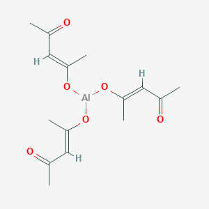 molecular formula C15H21AlO6 B8075735 (E)-4-bis[[(E)-4-oxopent-2-en-2-yl]oxy]alumanyloxypent-3-en-2-one 