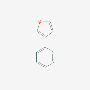 molecular formula C10H8O B080758 3-苯基呋喃 CAS No. 13679-41-9