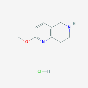 2-Methoxy-5,6,7,8-tetrahydro-1,6-naphthyridine hydrochloride