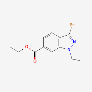 Ethyl 3-bromo-1-ethyl-1H-indazole-6-carboxylate