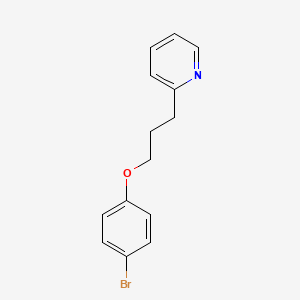 2-(3-(4-Bromophenoxy)propyl)pyridine