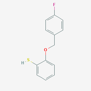 molecular formula C13H11FOS B8076019 CID 137948269 