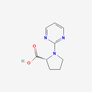 (R)-1-(Pyrimidin-2-yl)pyrrolidine-2-carboxylic acid