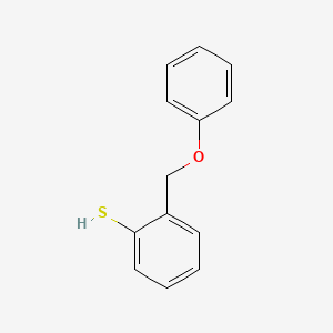 molecular formula C13H12OS B8076628 2-(Phenoxymethyl)benzenethiol 