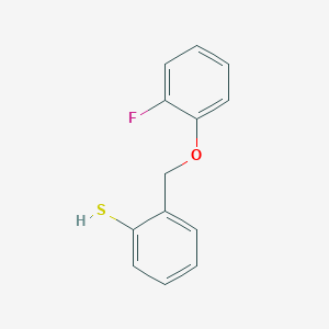 molecular formula C13H11FOS B8076654 CID 137948321 
