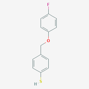 molecular formula C13H11FOS B8076673 CID 137948325 