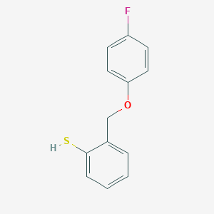 molecular formula C13H11FOS B8076681 CID 137948327 