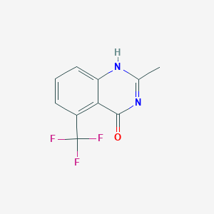 molecular formula C10H7F3N2O B8076734 CID 118995084 