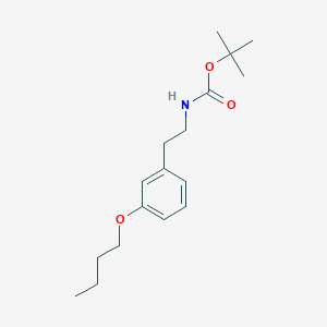 tert-Butyl 3-butoxyphenethylcarbamate