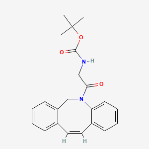 molecular formula C22H24N2O3 B8076941 (Z)-tert-Butyl (2-(dibenzo[b,f]azocin-5(6H)-yl)-2-oxoethyl)carbamate CAS No. 2007930-95-0