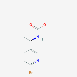 (R)-tert-Butyl (1-(6-bromopyridin-3-yl)ethyl)carbamate