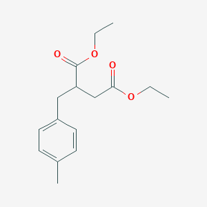 molecular formula C16H22O4 B8077142 Diethyl 2-(4-methylbenzyl)succinate 