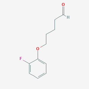molecular formula C11H13FO2 B8077211 CID 137948386 