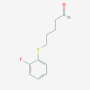 molecular formula C11H13FOS B8077281 CID 137948408 