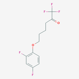 molecular formula C12H11F5O2 B8077322 CID 137948417 
