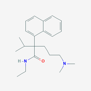 B080775 alpha-(3-(Dimethylamino)propyl)-N-ethyl-alpha-isopropyl-1-naphthaleneacetamide CAS No. 14722-17-9