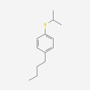 molecular formula C13H20S B8077613 1-Butyl-4-(isopropylthio)benzene 