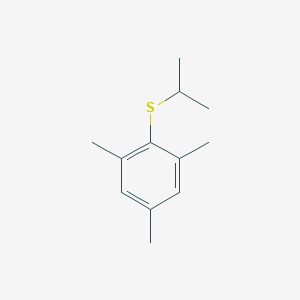 molecular formula C12H18S B8077663 Isopropyl mesityl sulfide 